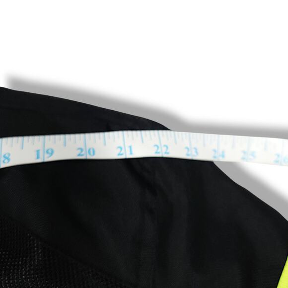 Alpha Cycle Gear Mesh Motorcycle Jacket CE Armor Hi Vis Black 2XL Bikercore - Picture 11 of 14